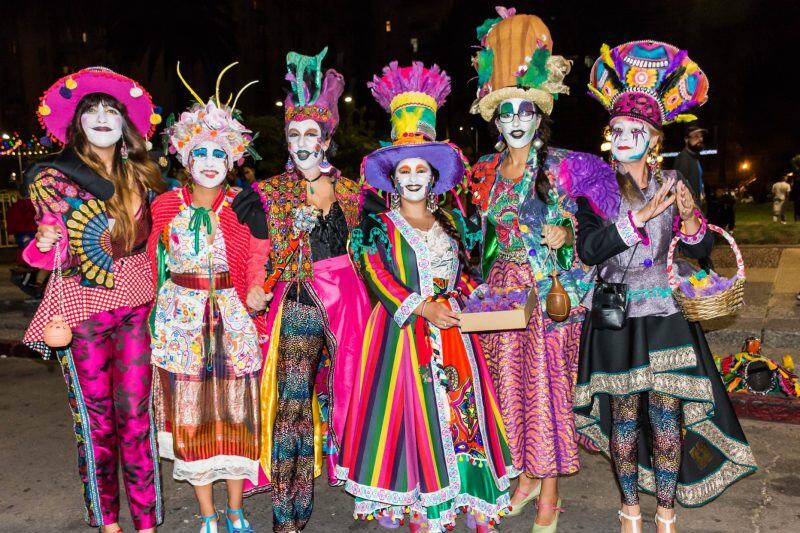 Seis mujeres formaron parte del coro de Falta y Resto en 2018.