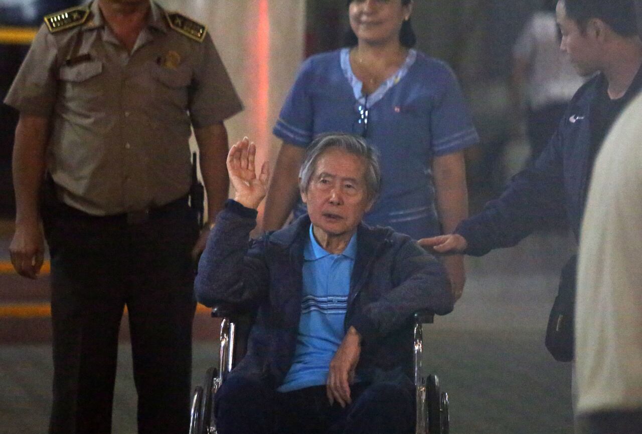 Fujimori tiene 85 años. 