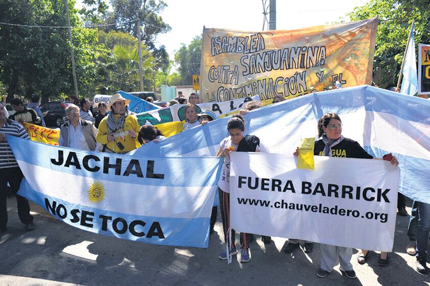 La asamblea Jáchal No Se Toca quiere que en los estudios participe la UBA.
