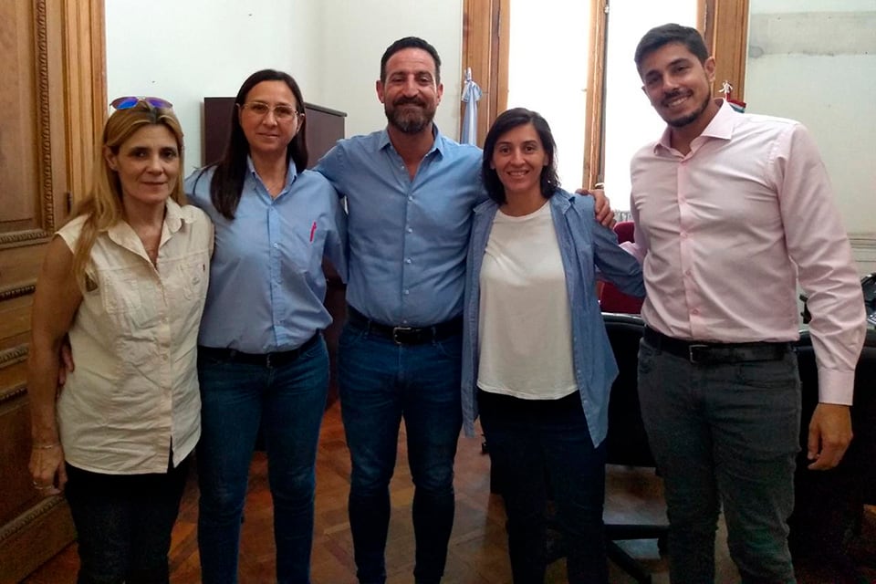 Sukerman recibió a las mujeres que fueron a la justicia por sus derechos.