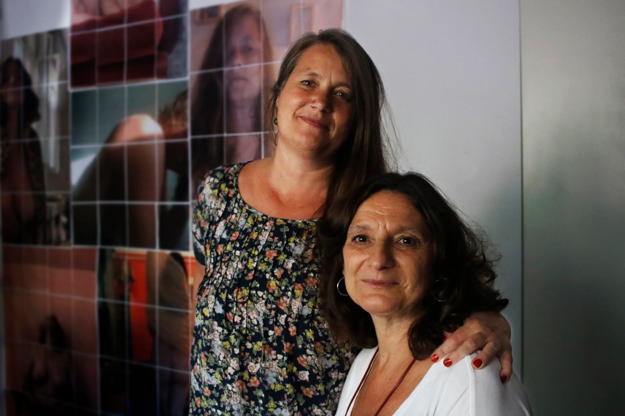 Jackie Simsolo y Mara Paz, dos de las fundadoras del espacio.