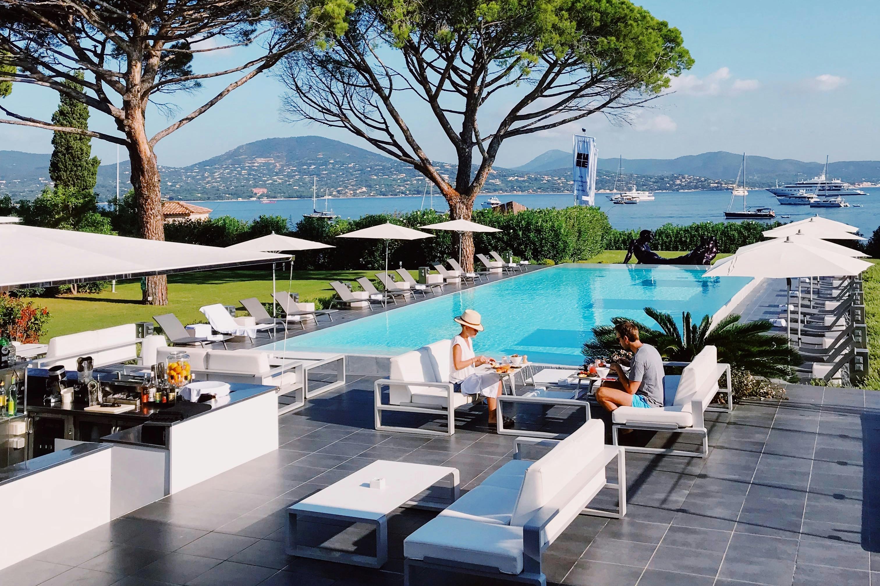 Un hotel sin niños en Francia.