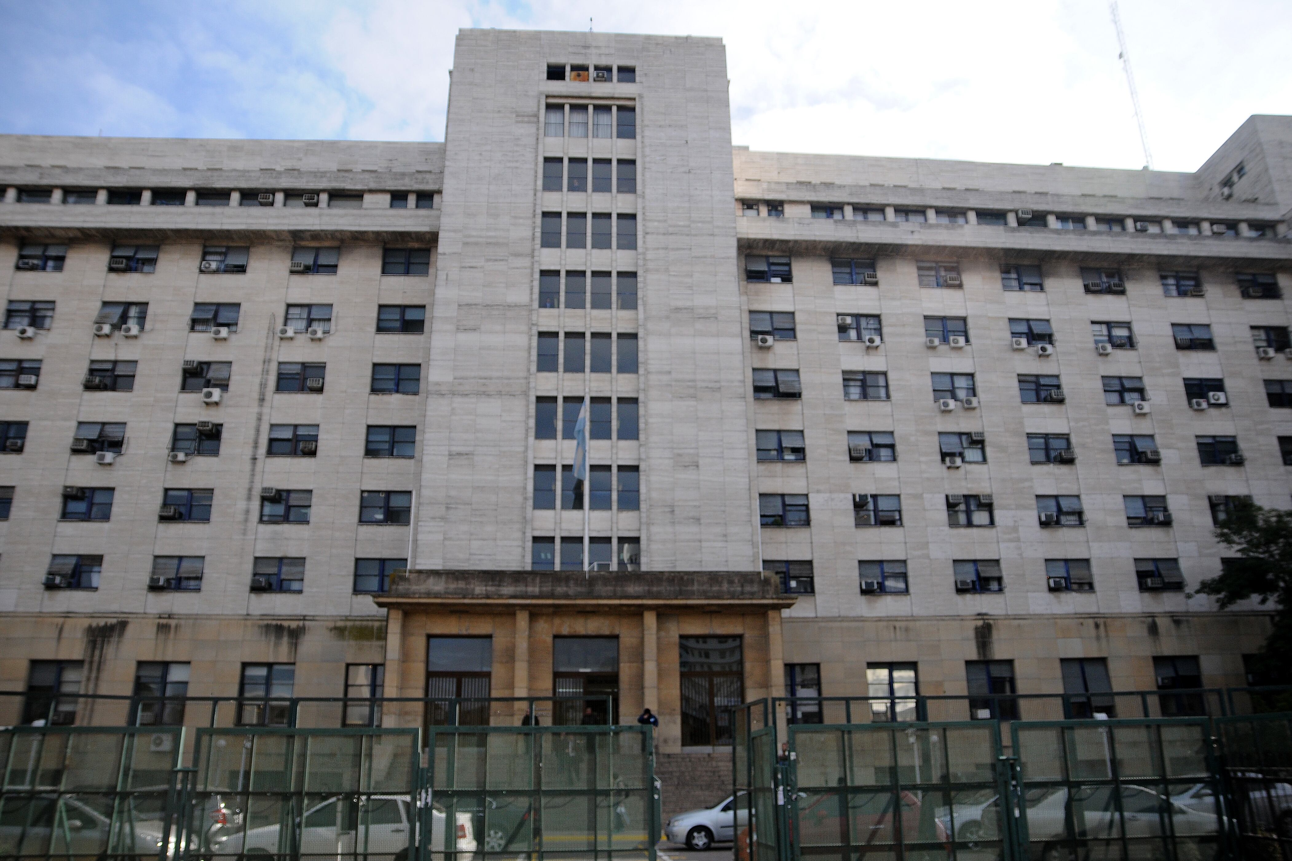 Comodoro Py fue sede del encuentro organizado por colectivos de mujeres.