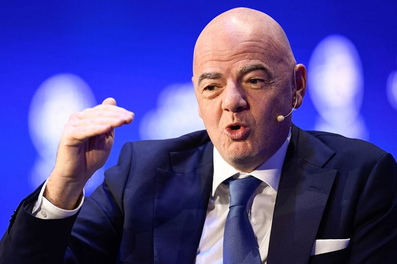 Gianni Infantino, presidente de la FIFA.