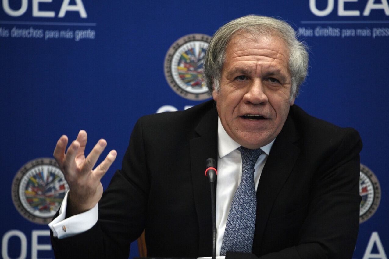 Luis Almagro, secretario general de la OEA.