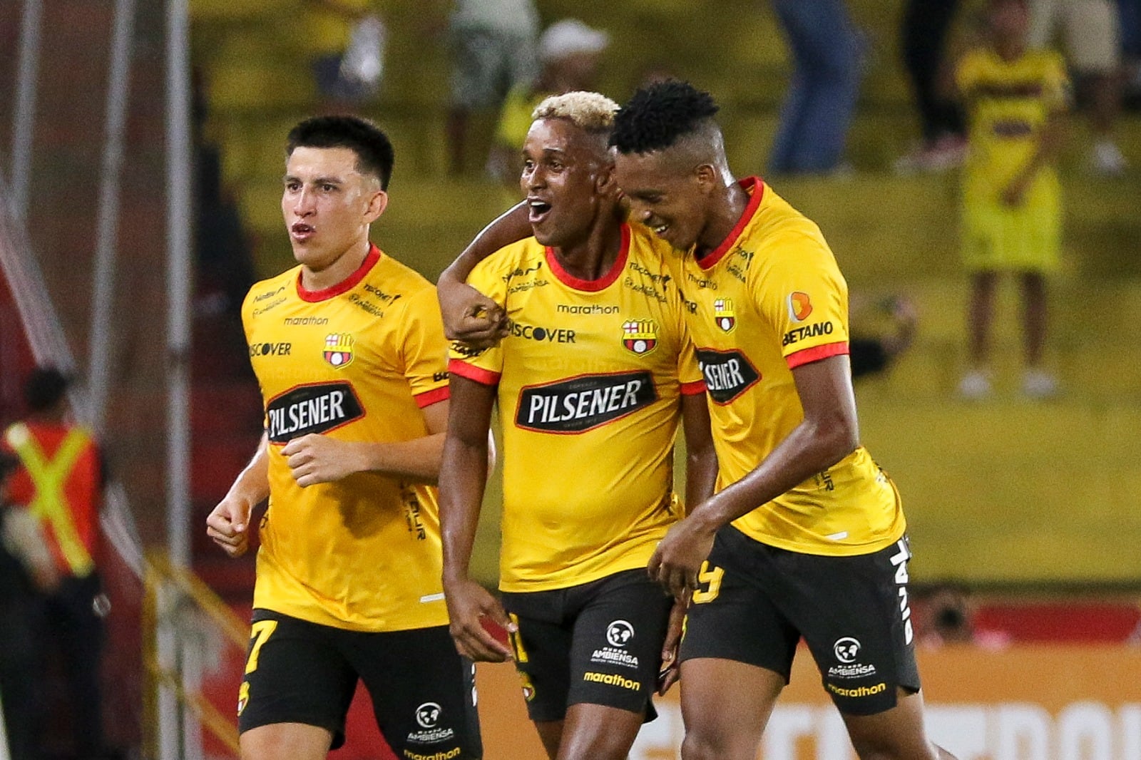 Los ecuatorianos festejan 