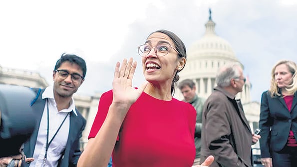 Alexandria Ocasio-Cortez es descendiente de indígenas taínos y de esclavos africanos.