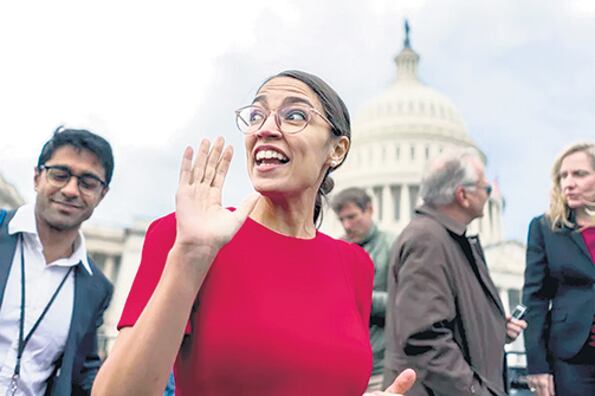 Alexandria Ocasio-Cortez es descendiente de indígenas taínos y de esclavos africanos.