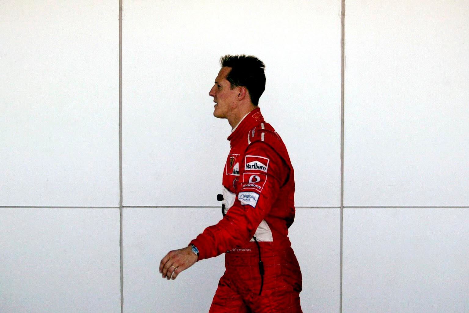 Michael Schumacher en 2004, cuando conquistó su último campeonato de F1