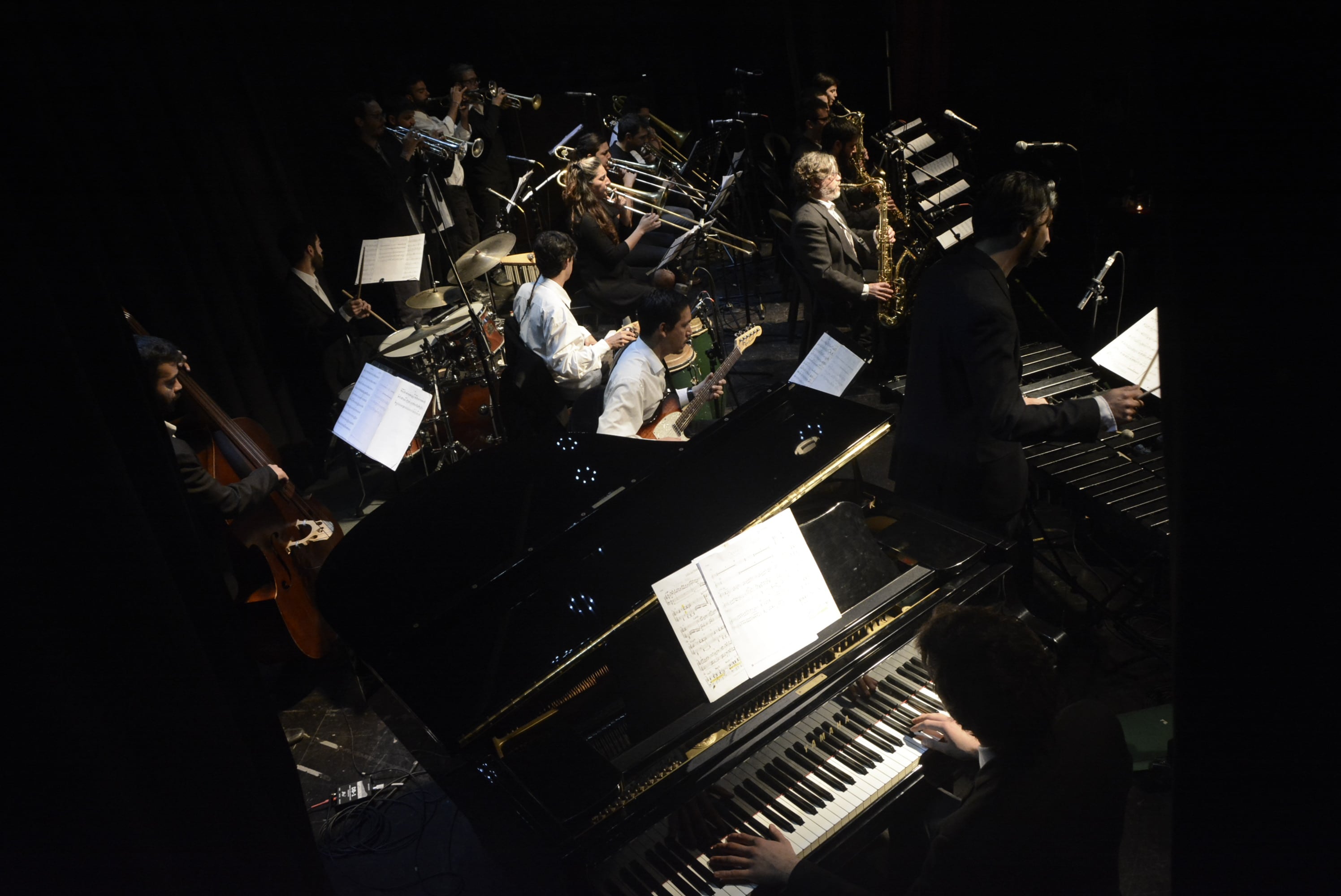 La actuación de La Córdoba Jazz Orchestra fue uno de los momentos más interesantes del festival. 
