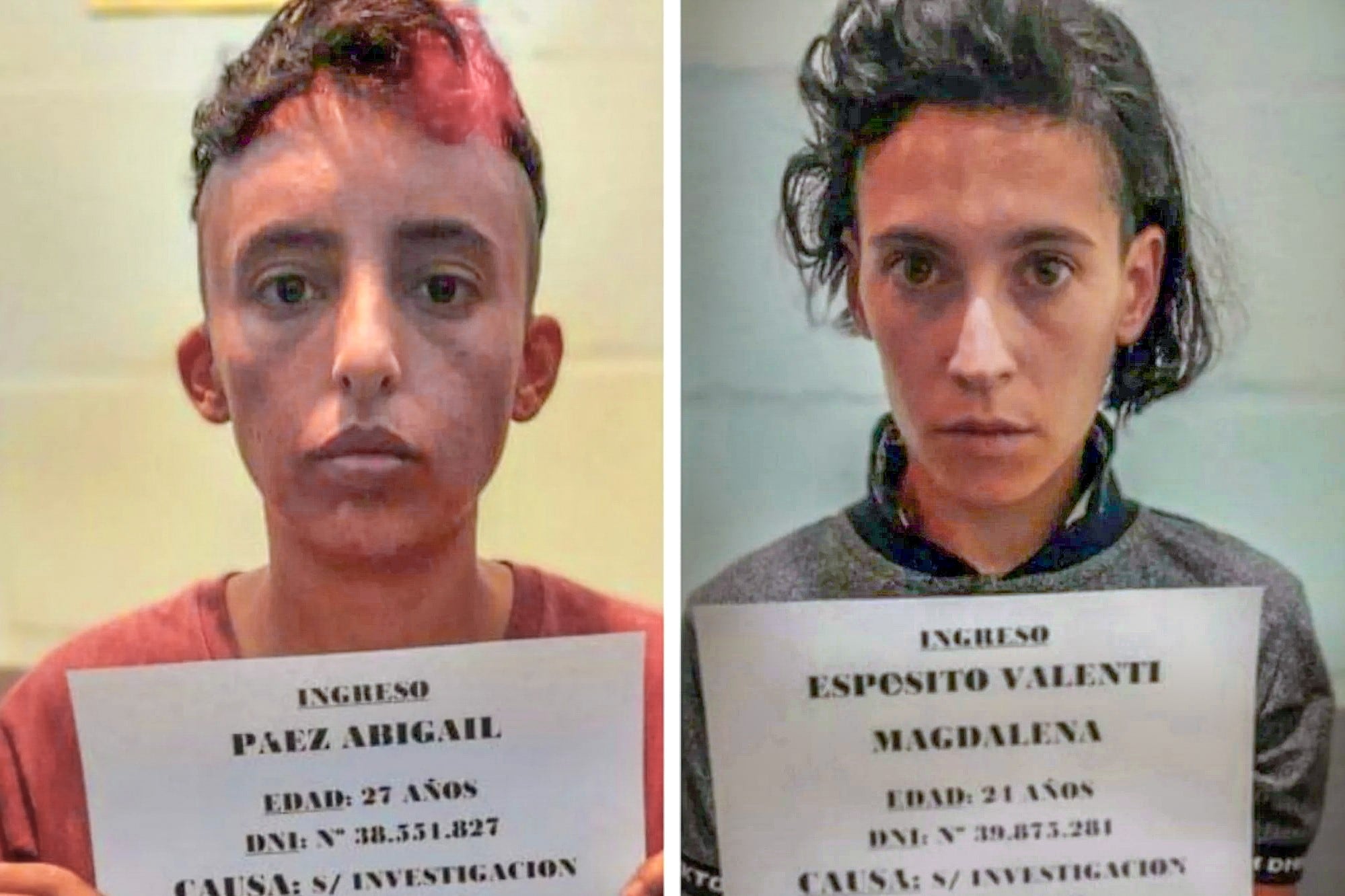 Magdalena Espósito Valenti y Abigail Páez fueron declaradas culpables por el crimen de Lucio Dupuy. 