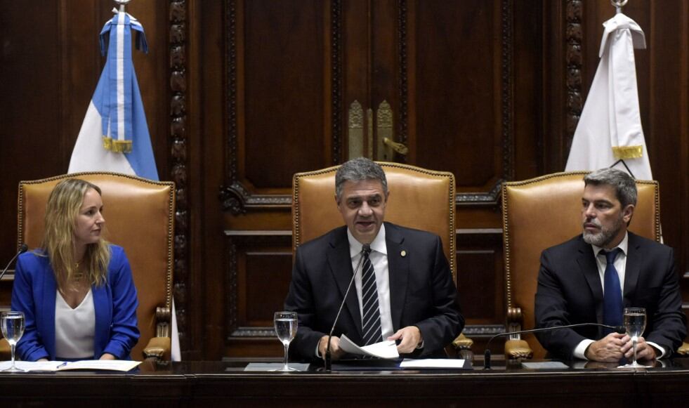 Jorge Macri inauguró las sesiones ordinarias en la Legislatura porteña.