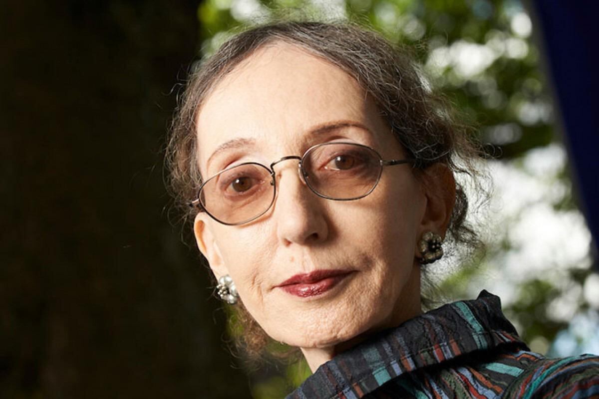 Joyce Carol Oates.