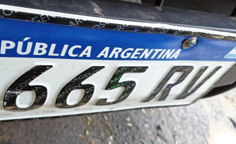 Las "chapas de papel" se podrán utilizar en algunos países limítrofes.