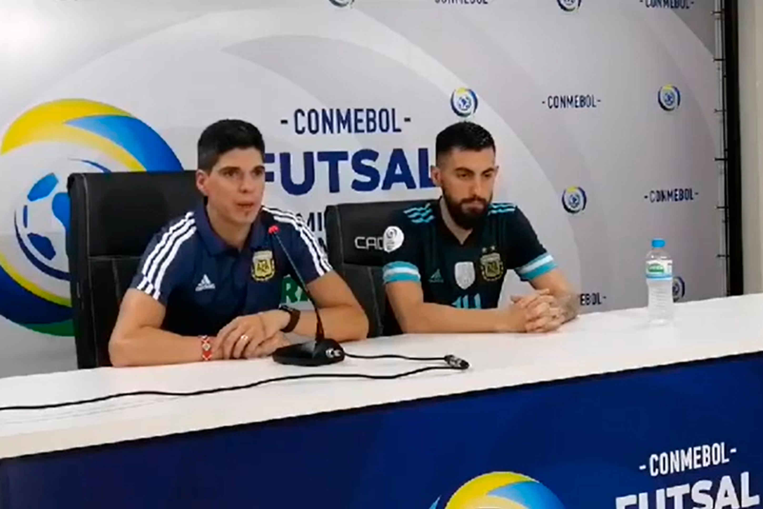 "Tenemos la espina clavada de la Copa América 2017", dijo Taborda (derecha).