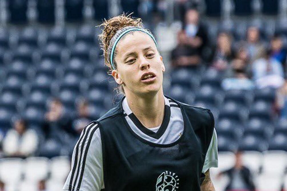 Ruth Bravo, jugadora argentina del Rayo Vallecano.