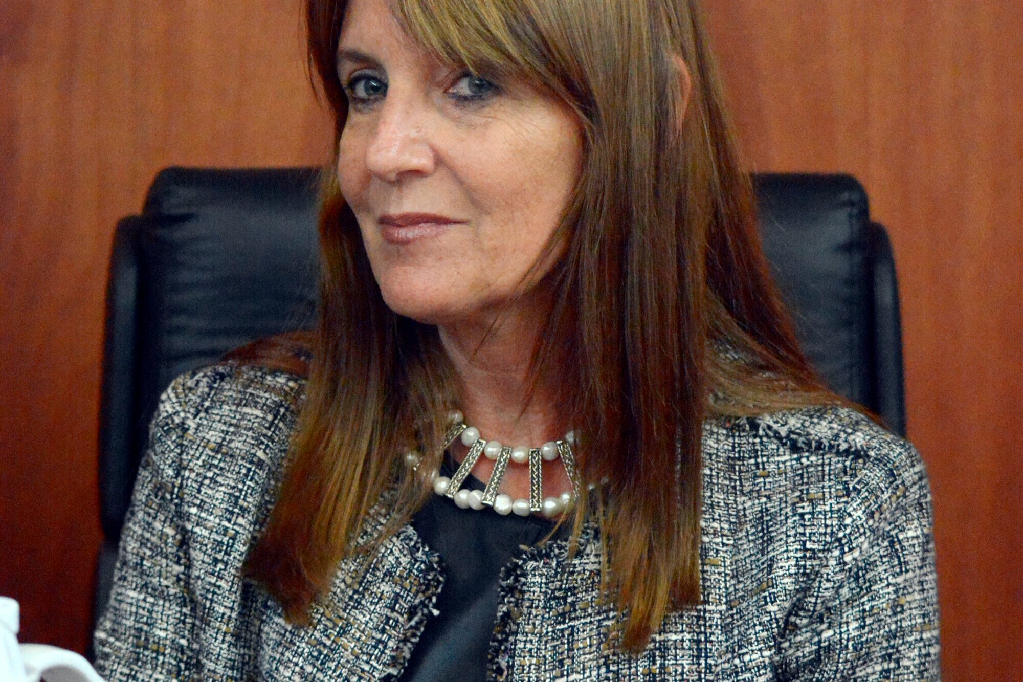 La jueza María Isabel Mas Varela preside el Tribunal.