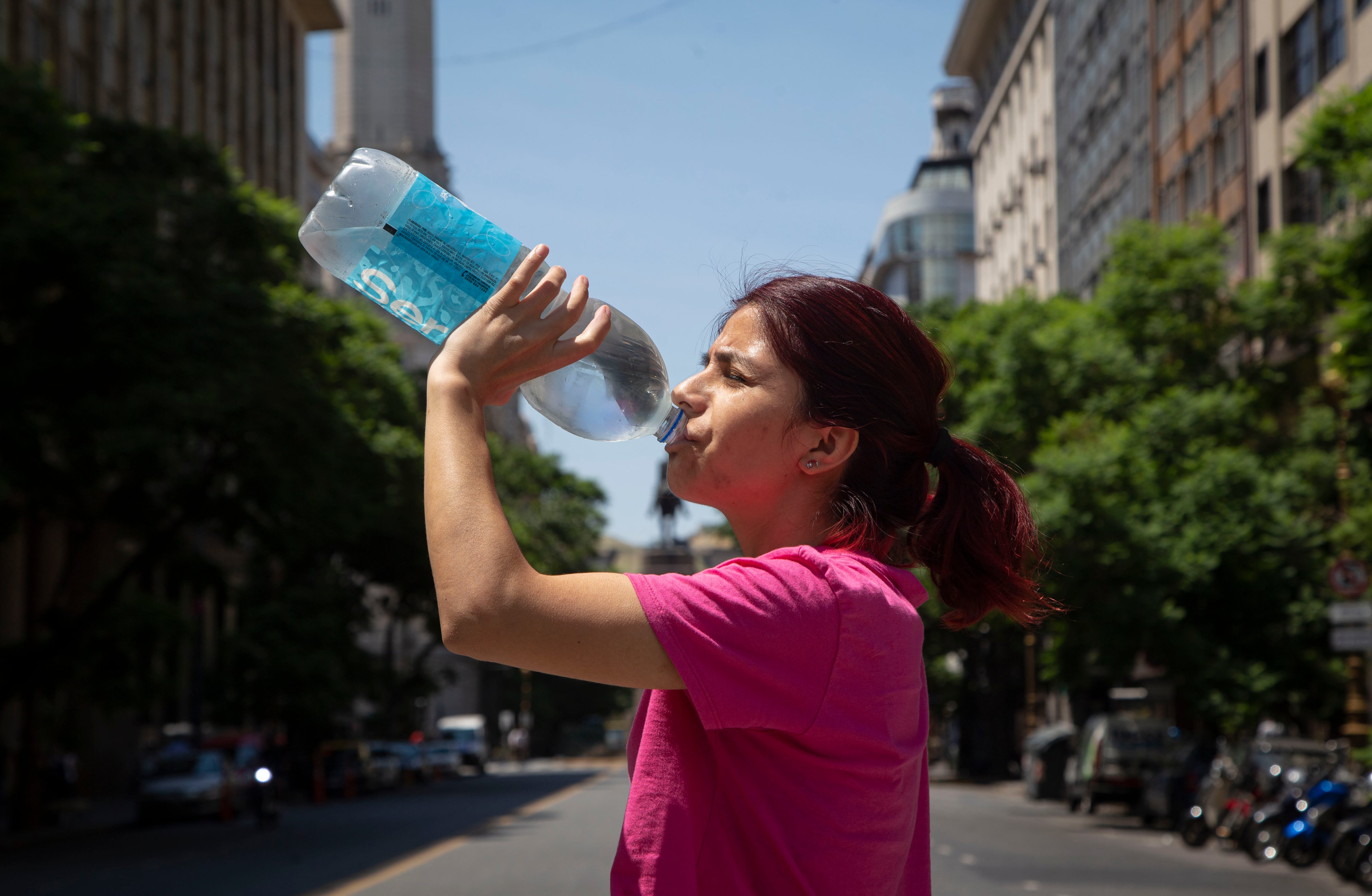 La Capital Federal estará afectada por temperaturas que rondan entre los 21 y 36º (Foto: NA)