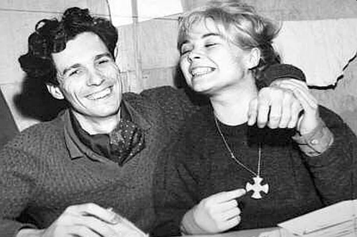 María Cristina Verrier junto a Dardo Cabo, juntos envabezaron el Operativo Cóndor en Malvinas.