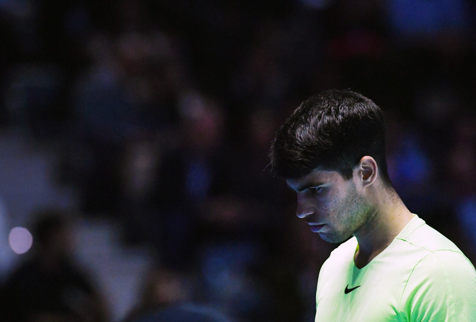 Cabeza gacha para Alcaraz, que cayó en Turín contra Zverev