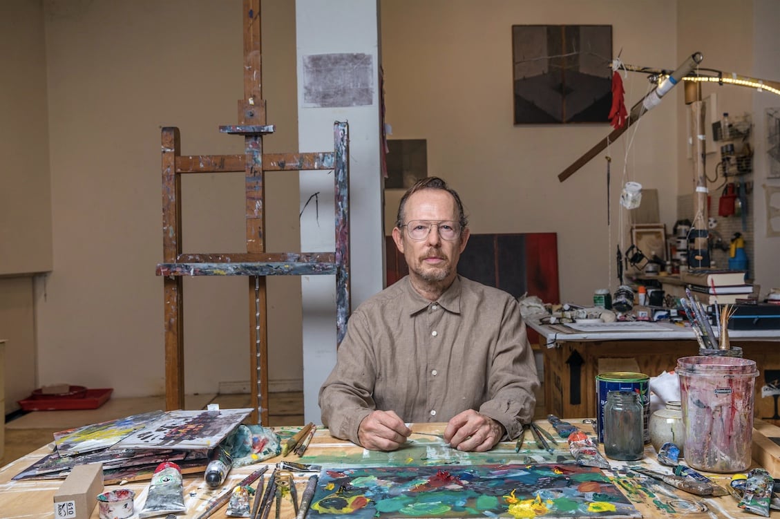 Guillermo Kuitca, hoy (Foto: Nora Lezano)