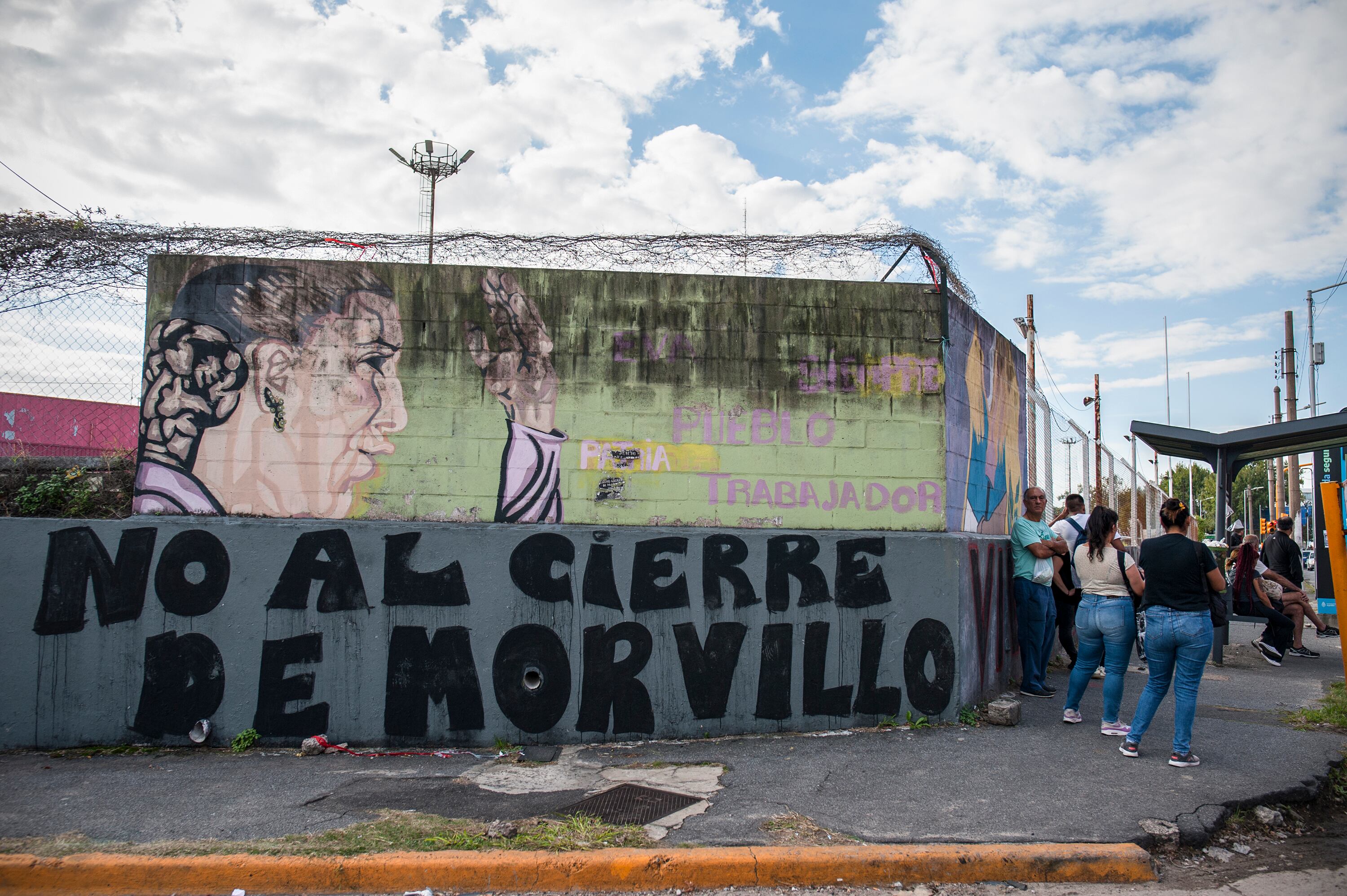 Morvillo, en Avellaneda, una de las víctimas de la crisis.