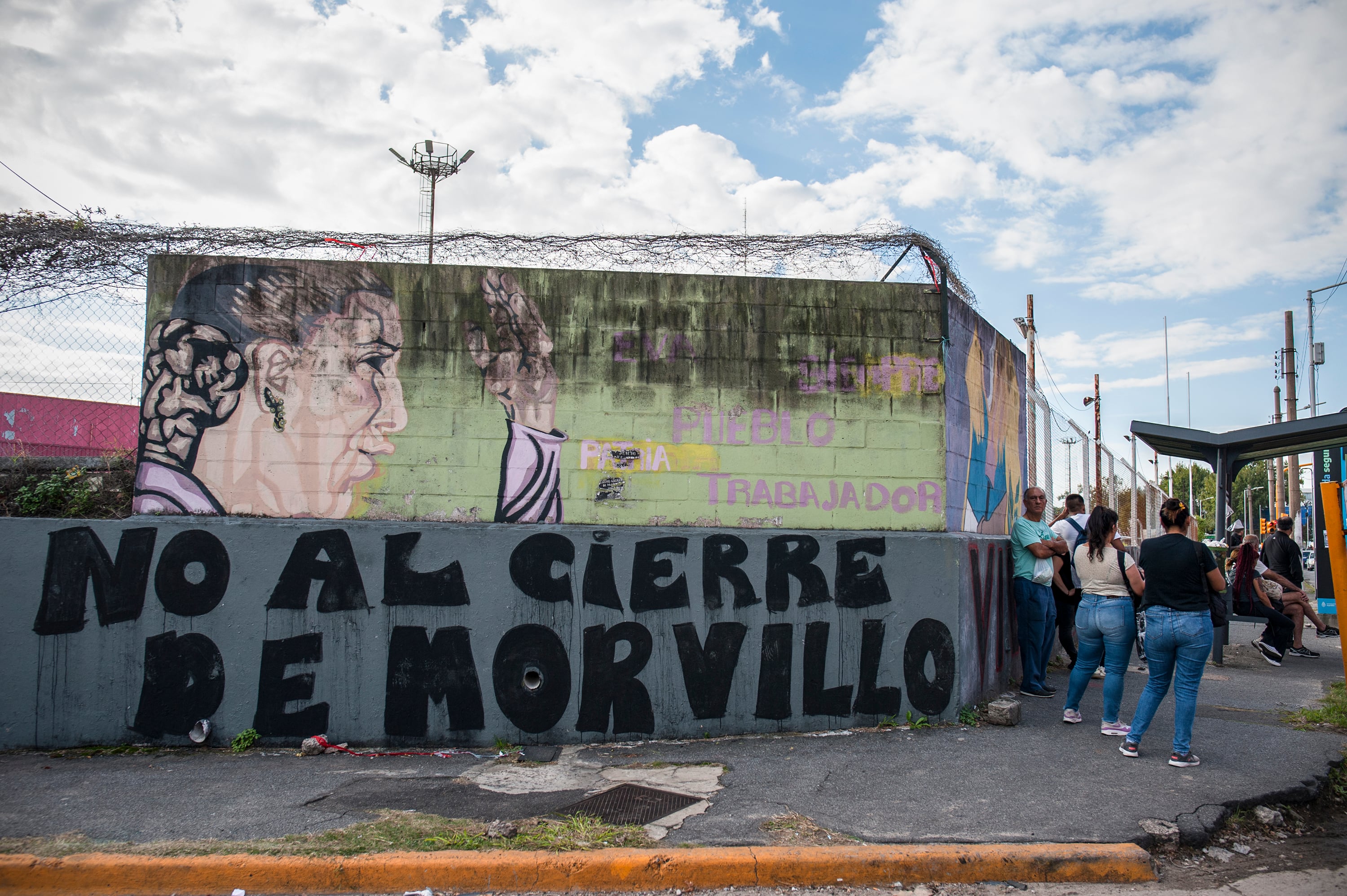 Morvillo, en Avellaneda, una de las víctimas de la crisis.