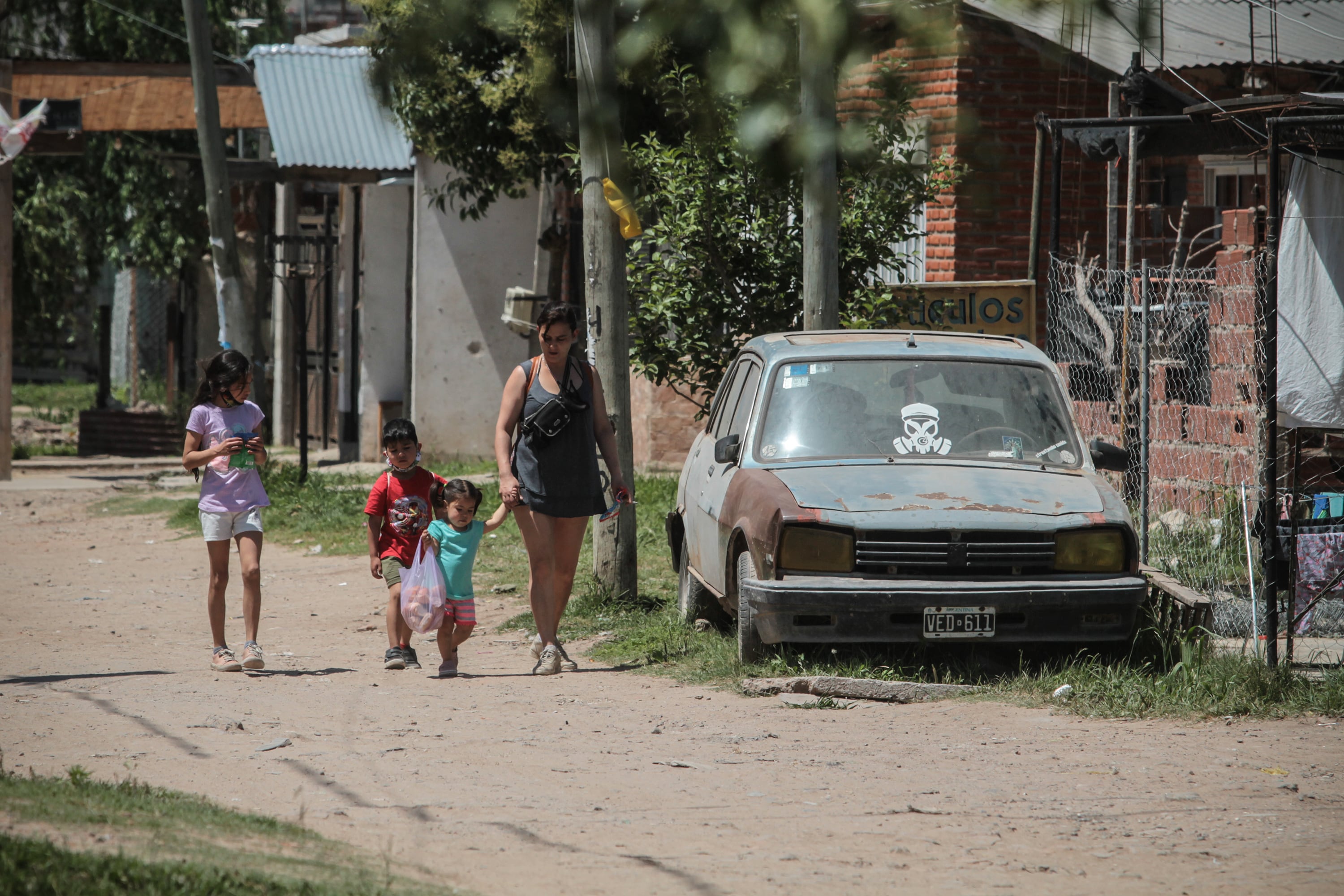 Las jefas de familia, las más golpeadas por la crisis.