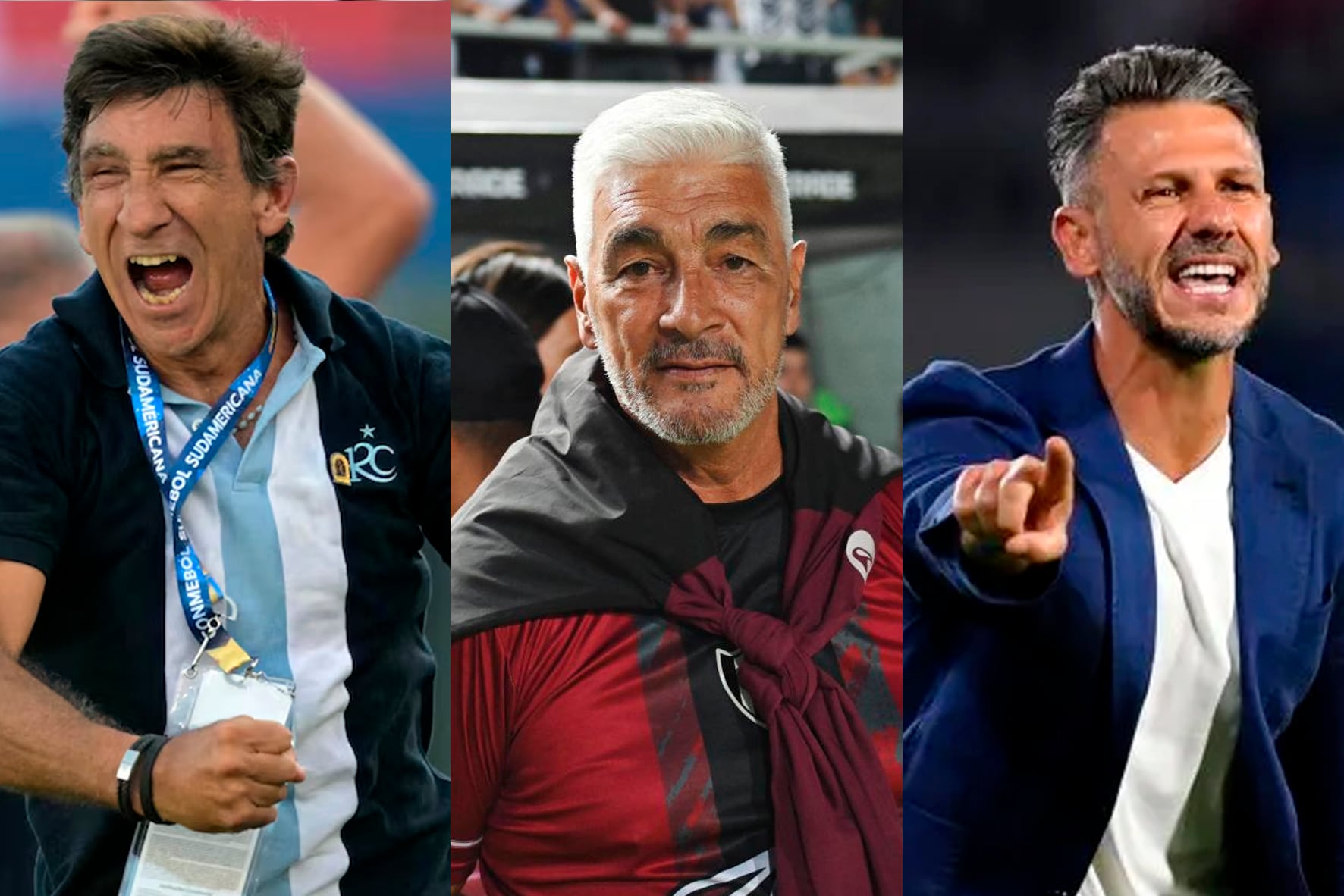 Costas y De Felippe, dos de los grandes campeones del año. Demichelis también fue campeón pero no le sirvió demasiado.