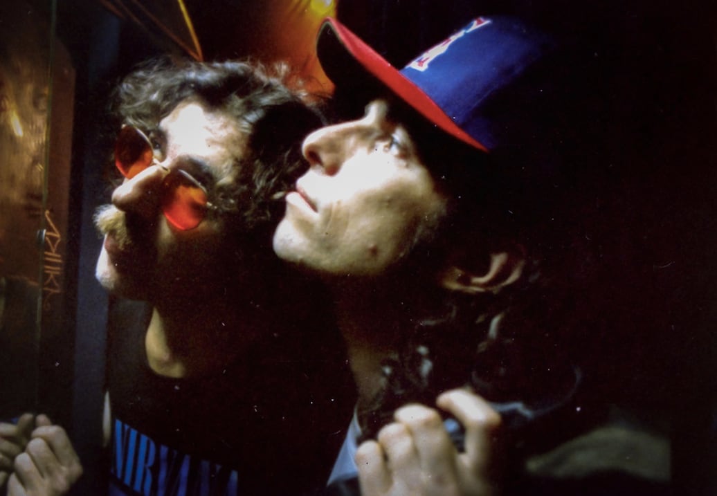 Charly García y Andrés Calamaro en el Roxy, verano 1994