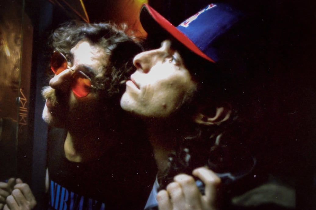 Charly García y Andrés Calamaro en el Roxy, verano 1994