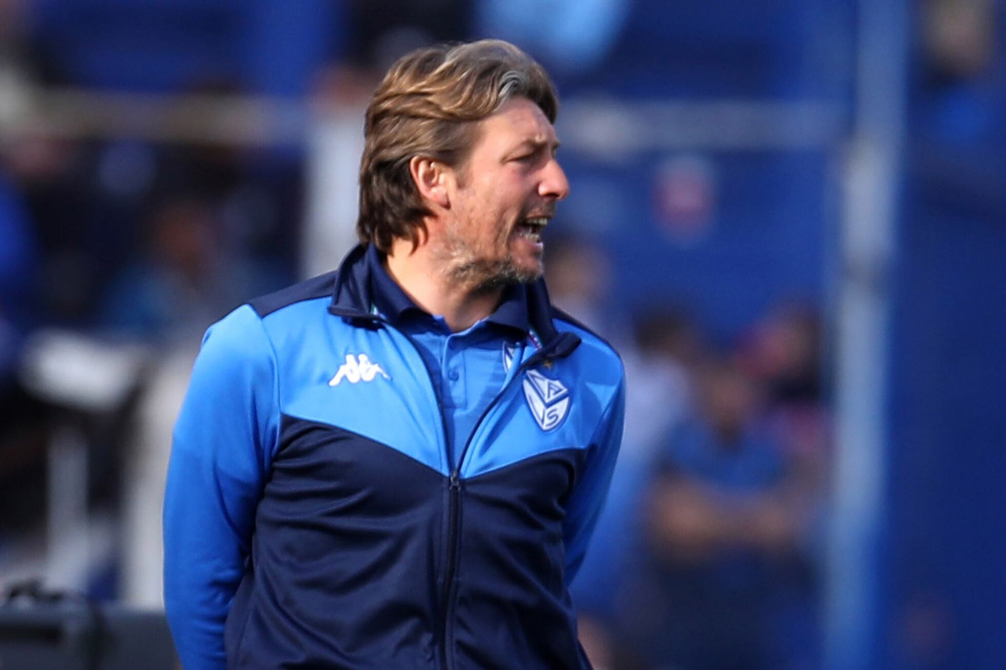 Gabriel Heinze, DT de Vélez.