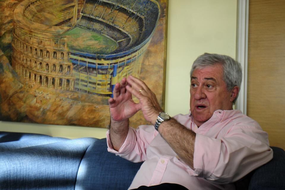 Jorge Ameal, titular de Boca Juniors.