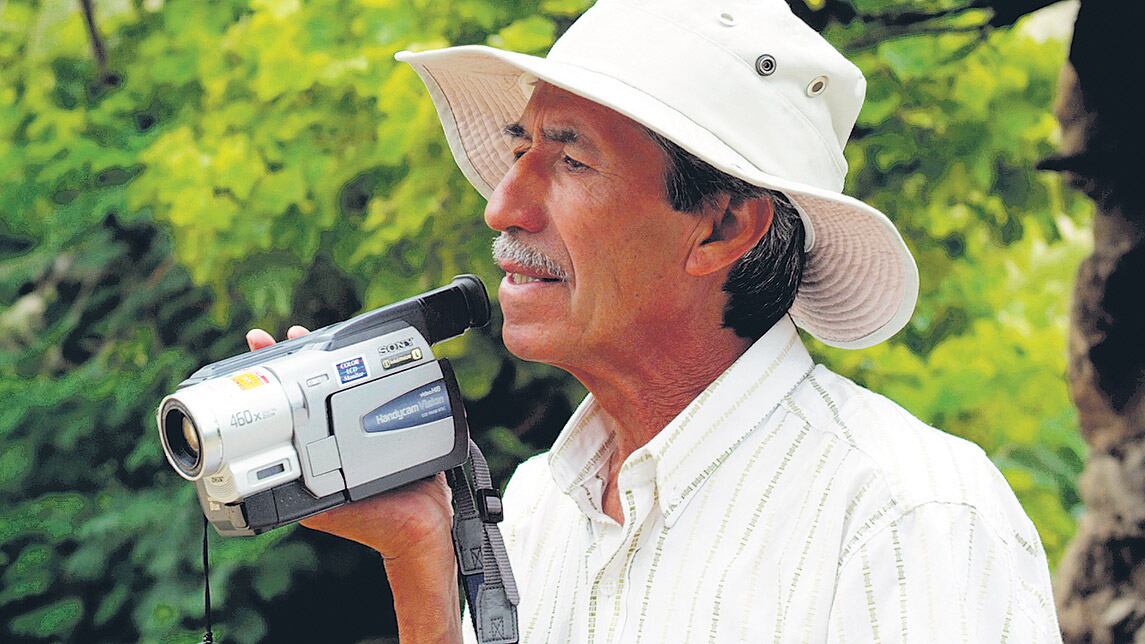 A mediados de los 90, Zuleta vio pasar un ovni en vuelo rasante desde el patio de su casa.