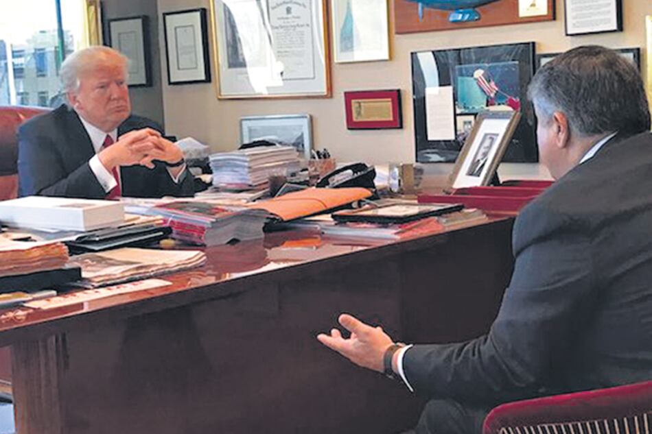 Trump se reunió en marzo con el presidente de la poderosa central AFL-CIO, Richard Trumka.