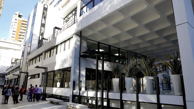 El nuevo Edificio Sergio Karakachoff de la Universidad Nacional de La Plata.