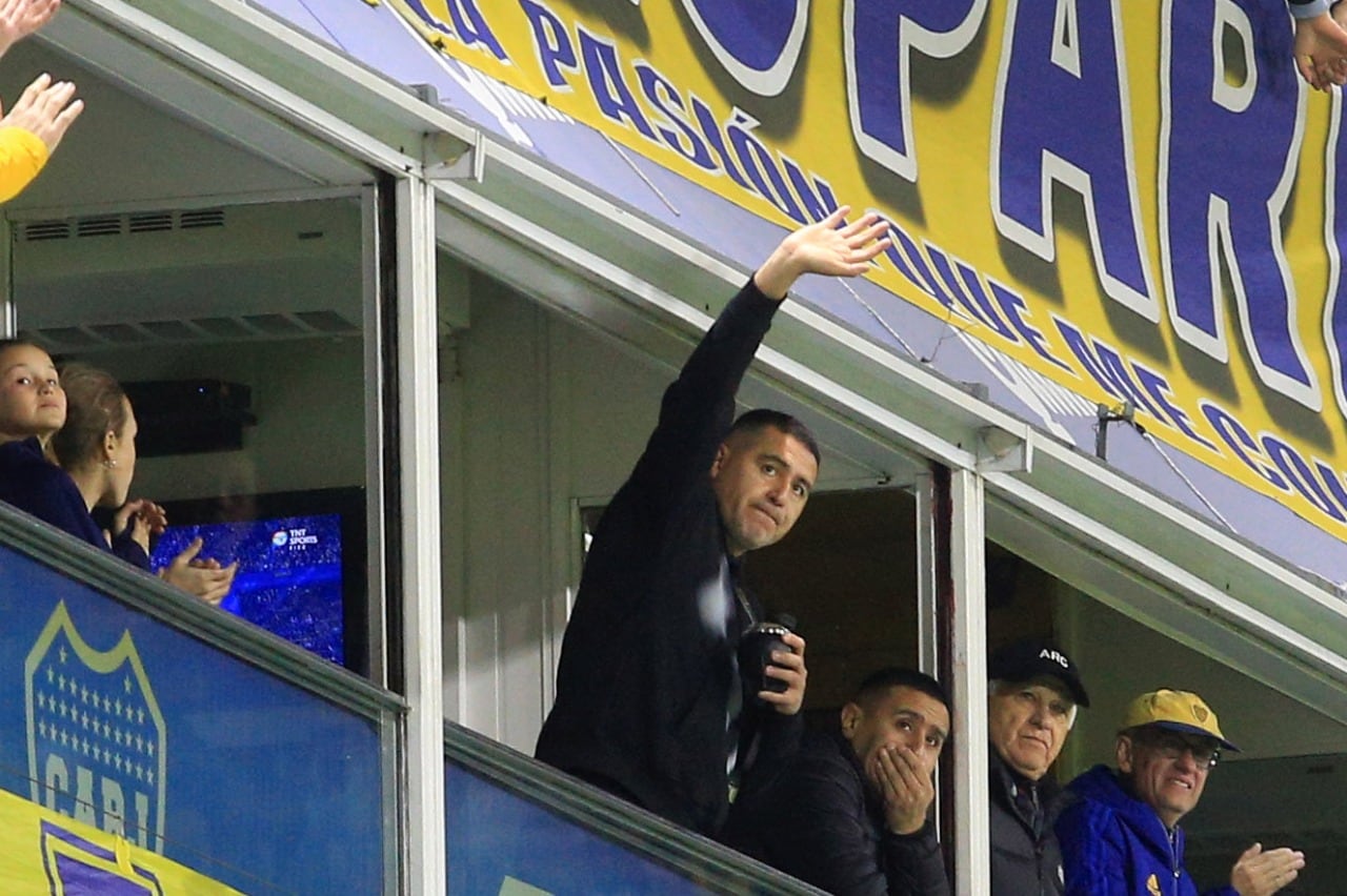 Riquelme es el actual vicepresidente del club