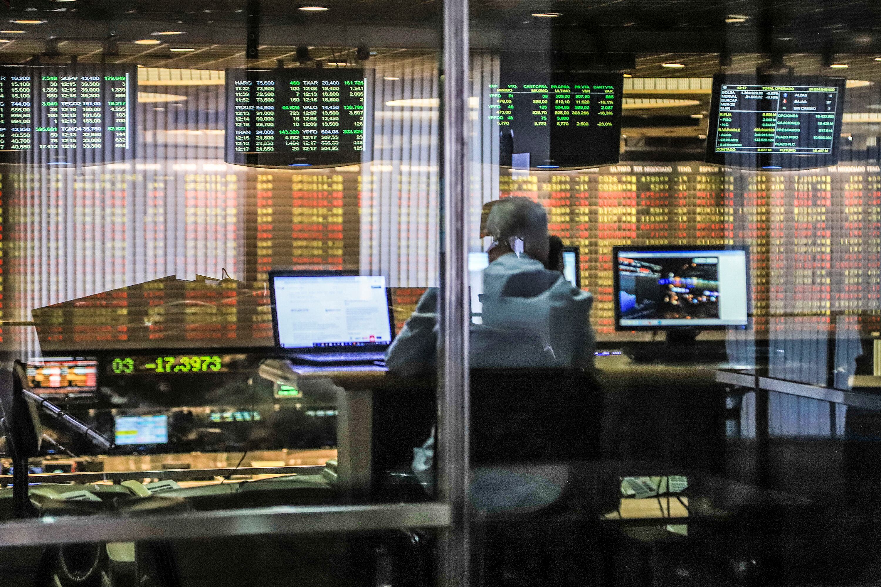 Los bonos argenrino respondieron con subas.