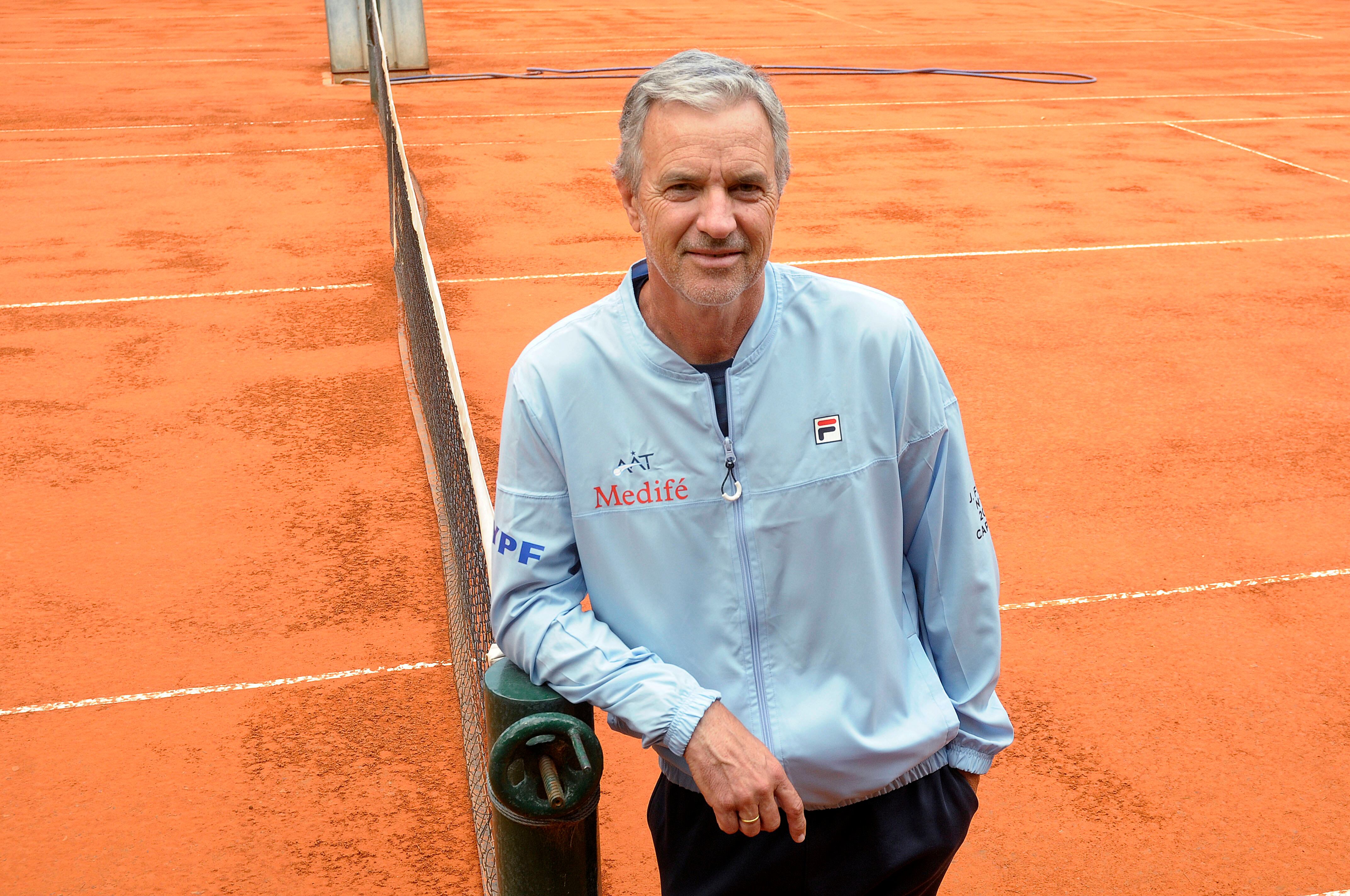 Javier Frana, el flamante capitán argentino de la Copa Davis.