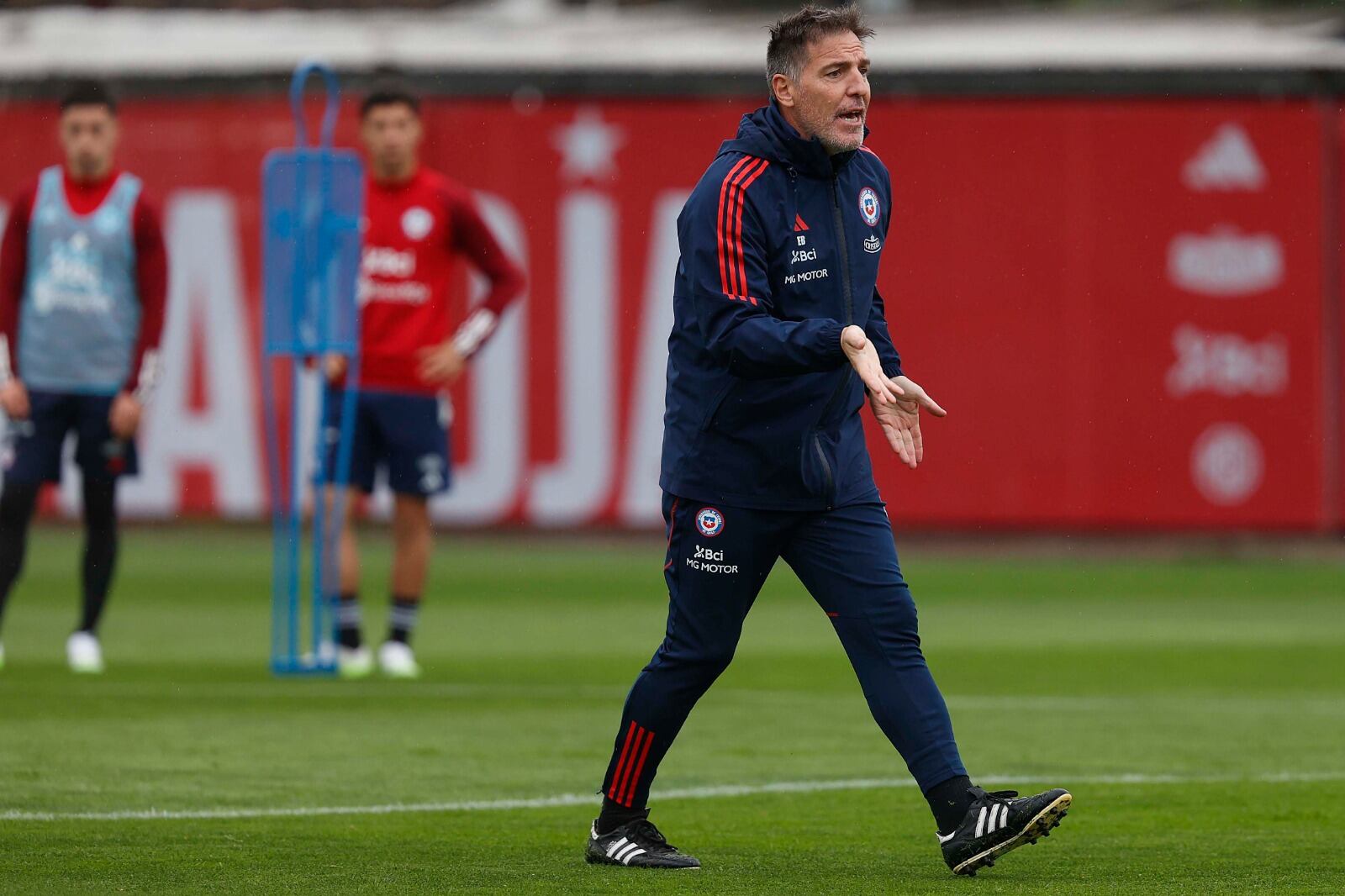 Eduardo Berizzo está al frente de la Selección de Chile