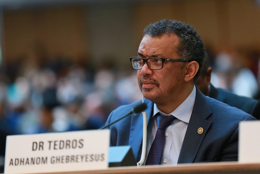  Director general de la Organización Mundial de la Salud, Tedros Adhanom Ghebreyesus / Web Organización Panamericana de la Salud