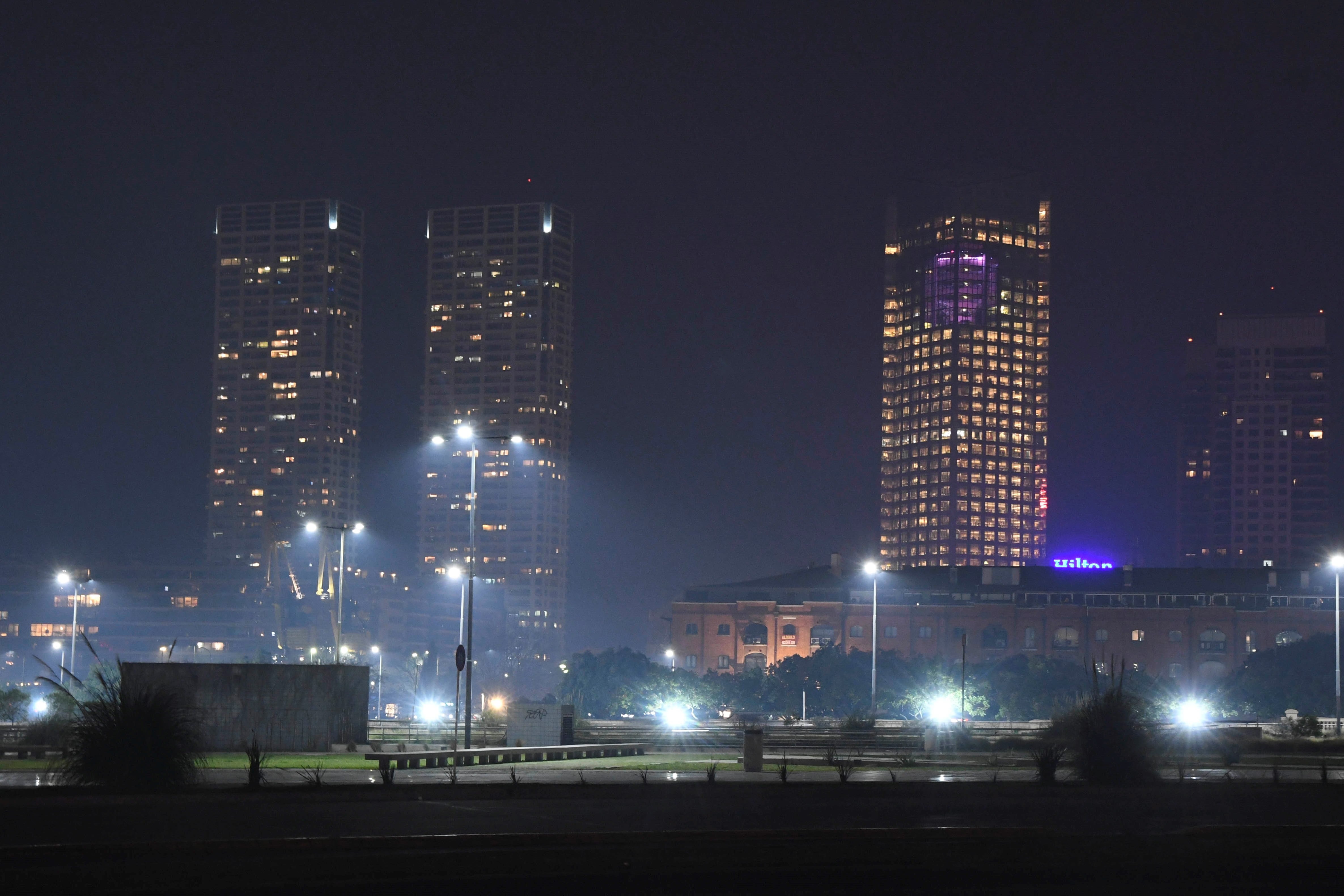 La Ciudad de Buenos Aires, afectada por el humo que podría extenderse durante el fin de semana (Foto: Télam).