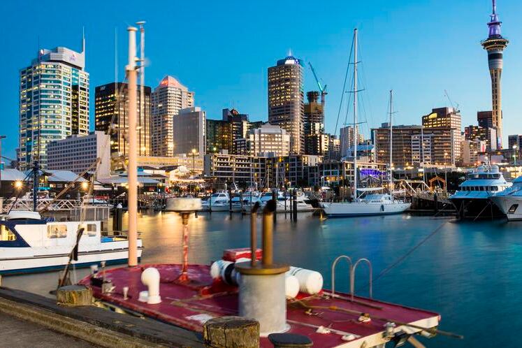 Auckland es la ciudad más grande de Nueva Zelanda.