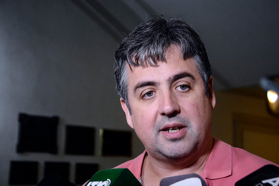 El ministro de Seguridad y Justicia Pablo Coccioni.