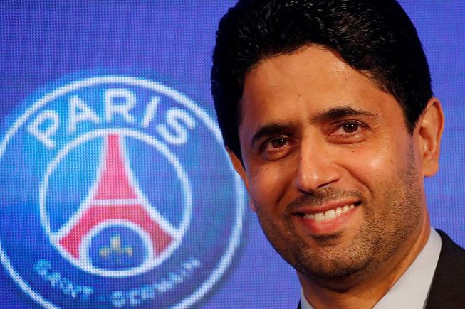 El qatarí Nasser Al-Khelaifi, dueño del Paris Saint Germain.