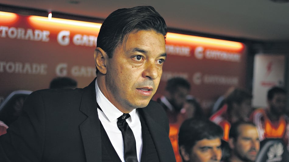 Marcelo Gallardo, DT de River.