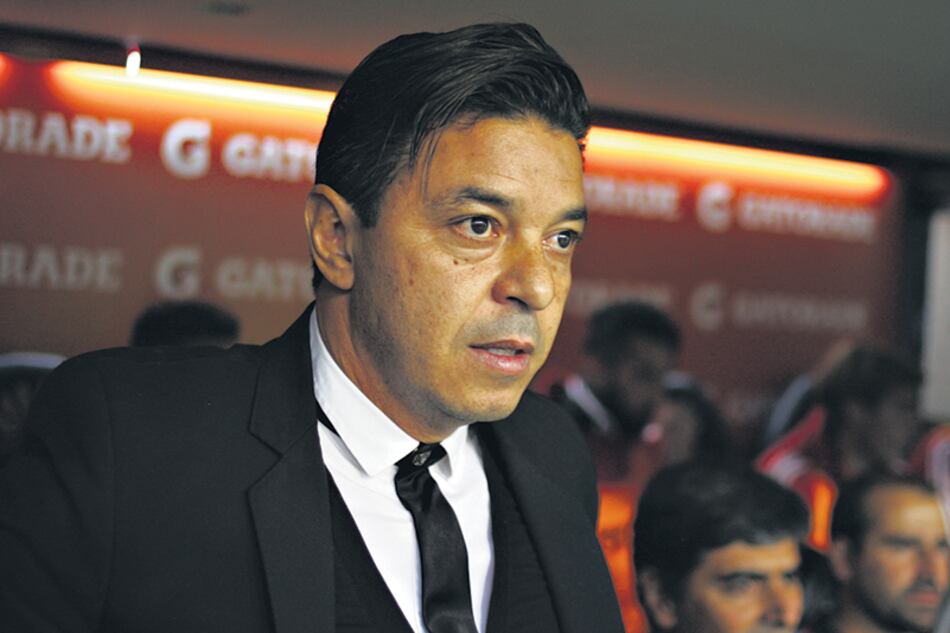 Marcelo Gallardo, DT de River.