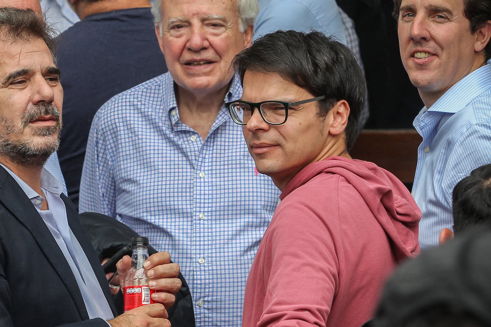 Darío Nieto acompañó a Mauricio Macri a su indagatoria en Dolores.