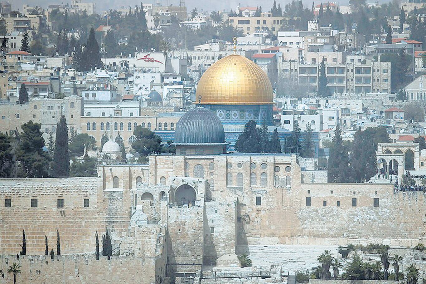 El gobierno de Trump acelera el traspaso de su embajada de Israel a Jerusalén.