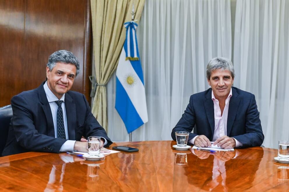En mayo, el presidente Javier Milei le negaba el saludo al jefe de Gobierno, Jorge Macri.